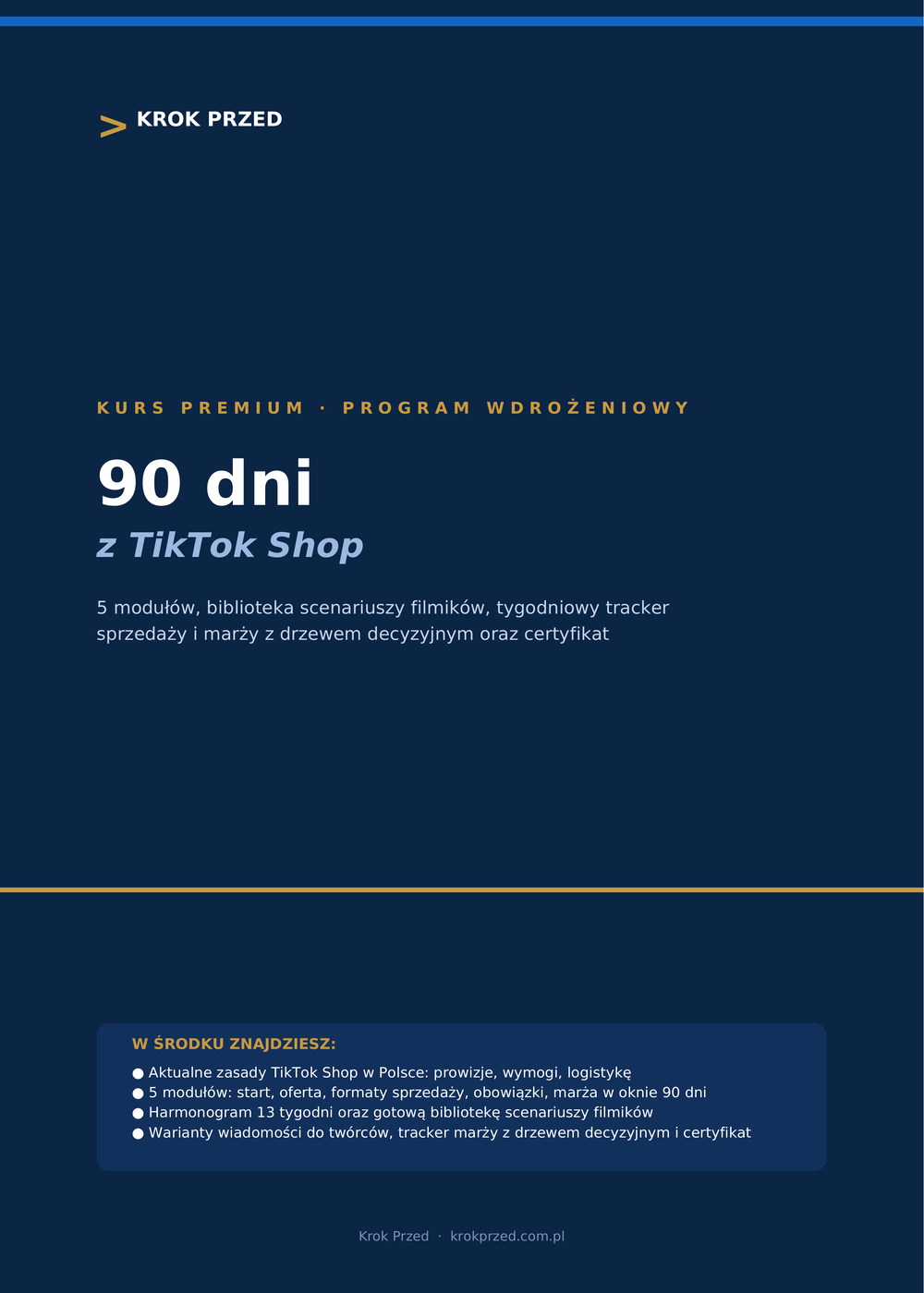 Program 90 dni z TikTok Shop