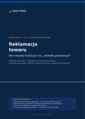 Reklamacja towaru — rękojmia i gwarancja | Nie musisz kończyć na "minęła gwarancja"