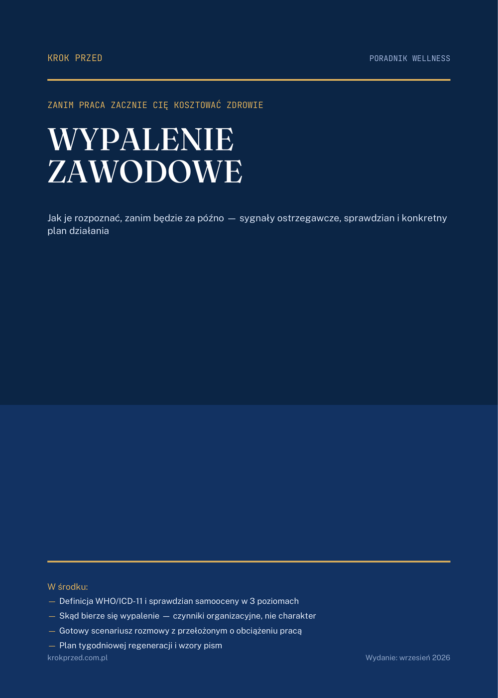 Wypalenie zawodowe — jak je rozpoznać, zanim będzie za późno