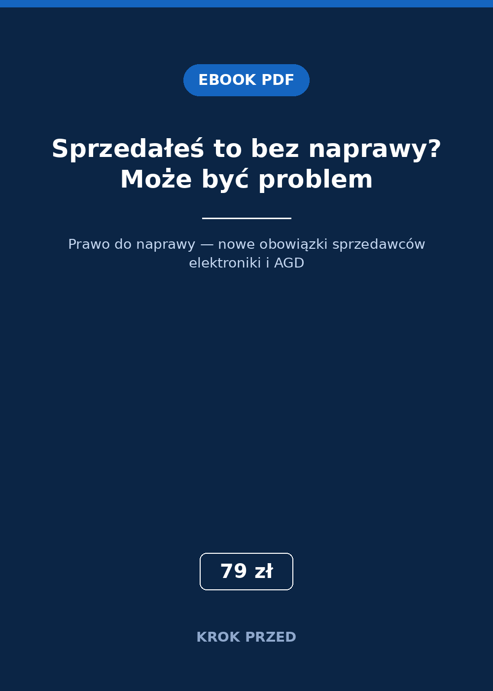Sprzedałeś to bez naprawy? Może być problem